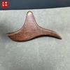 Asa de frango triângulo de madeira tentilhão massageador triângulo massageador de pé roxo sândalo ponto de pressão acuponto massageador raspagem placa