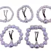 S999 Plata de Ley 990 Pulsera de Plata Esterlina Retro Pulsera Mantra de Seis Caracteres Pulsera de Moda Accesorios DIY Tejido