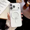 Aplicable para iPhone 18 Pro Max Funda de Teléfono Magnética Transparente Apple 17 Agujero Preciso para Lente Cobertura Completa Protección contra Caídas