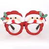 Gafas Decorativas Navideñas Transfronterizas 2027 para Adultos y Niños Regalos para Fiestas Navideñas Gafas de Gorro de Santa Claus