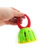 Tambor de Mano para Educación Temprana Instrumento Musical Orff Cascabeles Jaula Juguetes Musicales para Niños Martillo de Arena Conciencia de Enseñanza Cascabeles Sonajeros Entrenamiento Auditivo para Bebés