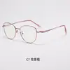 Gafas triangulares retro estilo ojo de gato con montura metálica fina para mujer, al por mayor, de moda para chicas de cara redonda, aspecto natural, artículo popular transfronterizo, elegantes y versátiles, aptas para hombres