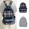 Mochila escolar de cuadros 2026 para niñas, estudiantes de secundaria y preparatoria, estudiantes universitarios, mochila de viaje ligera, mochila escolar para estudiantes de secundaria para niñas