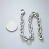 Pulsera de Plata de Ley S925 con Letra para Hombre Personalidad Vintage Guapo Punk Pulsera para Mujer Pareja Celebridad de Internet Mismo Estilo Moderna Día de San Valentín