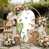 Suprimento Exclusivo Transfronteiriço Amazon Temu 1 Peça Capa de Arco Animal Tecido de Fundo Elástico em Forma de U Decoração de Festa Pode Ser Personalizado com Seu Próprio Design