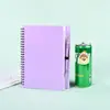Cuaderno de espiral de PP personalizado, Diario estudiantil colorido A5, Cuaderno de hojas sueltas rayado de tapa blanda A6, Bloc de notas hecho a medida