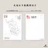 Postal Mapa de las 34 Provincias y Ciudades Nacionales Tarjeta Coleccionable de Sellos de Viaje Dibujo a Mano para Colorear 2 en 1 Cultural y Creativo al por Mayor
