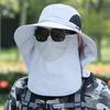 Sombrero de sol para hombre sombrero de pesca sombrero de sol a prueba de rayos UV sombrero impermeable anti-DDoS sombrero de viaje de verano protección para la cara y el cuello