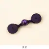 Hengmeihe Botón de Placa Cheongsam Nuevo Chinoiserie Jade Botón de una Palabra Fragante Retro Dinastía Han Tejido a Mano Accesorios de Botones