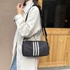 Bolso de hombro de moda transfronterizo nuevo ocio viajero bolsa de lona simple versátil bolso bandolera para mujer comercio exterior al por mayor