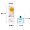 Aceite esencial de aromaterapia sin fuego de gran venta, 50 ml, aromaterapia para interiores, desodorante para inodoro doméstico, adornos con fragancia, regalos de mano