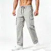 Comercio Electrónico Transfronterizo Nuevo Estilo Pantalones de Trabajo Americanos para Hombre Modernos Holgados Pierna Recta Pantalones de Hombre Juventud Otoño Versátiles Pantalones Casuales