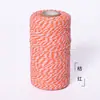 En stock venta al por mayor hilo de algodón 2 mm borla hecha a mano colgador de plantas material tejido hilo de ganchillo decorativo navideño