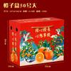 Caja de regalo naranja naranja ombligo Gannan azúcar de hielo naranja rojo belleza eyuan 38 naranja gelatina cartón 10kg caja vacía