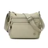 Bolsa de Ombro Feminina Versátil Estilo Coreano com Múltiplas Camadas e Grande Capacidade 2026 Nova Bolsa Transversal Casual Bolsa de Axila para Mulheres Transfronteiriça