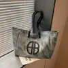 Bolsa Cruzada Casual Retro Simple de Gran Capacidad Moda Nueva Bolso de Hombro 2025 Otoño e Invierno Bolso Tote para Mujer
