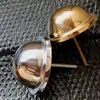 Clavos Decorativos Redondos de Cobre Antiguos Clavos de Acero Inoxidable para Puertas Remaches Retro Remaches para Tambor Clavos Planos Grandes para Puertas Antiguas Accesorios de Cobre