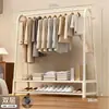 Cabide Simples Cabide de Roupas de Chão Quarto Uso Doméstico Pendurar Roupas Varanda Interna Cabide de Roupas 2026 Novo Estilo Cabide