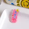 Pingente Chaveiro de Acrílico para Ensino Médio e Vestibular, Acessório DIY com Texto Inspirador para o Sucesso