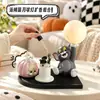 Piedra Difusora con Aroma a Calabaza Tom Cat Aire Fresco Decoración de Escritorio para el Hogar de Alto Valor Adorno Pequeño Fragancia de Larga Duración
