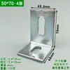 Soporte de Fijación Galvanizado en Frío en Forma de L Ángulo Recto de 90 Grados Conector de Soporte Triangular de Hierro para Muro Cortina Esquina de Hierro