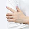 Anillo de mujer Tong Lin, anillo de plata esterlina s925, joyería para mujer, anillo de diamantes con forma de huevo de moda, fabricantes de moda, anillo al por mayor