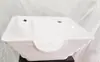 Lavabo Cerámico Salón de Belleza Lavabo Barbería Boquilla Grifo Accesorios Cama de Lavado de Cabello Almohada Lavabo