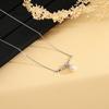 Collar de Perlas de Bambú de Plata Pura S999 Temperamento Diosa Más Fácil de Combinar Estilo Literario Dulce Cadena Avanzada para Clavícula Dropshipping