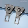Extensor de Cinto de Segurança de Carro Liga de Zinco Galvanizado Fivela com Logo VIP do Carro Clipe Conector de Travamento Anti-Ruptura