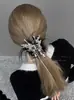 Pinza de Agarre para Cabello con Borla de Mariposa y Pluma Super Hada Diseño de Nicho Sentido Avanzado Pasador Disco para la Parte Trasera de la Cabeza Adorno para el Cabello Pinza de Agarre para el Cabello de Aleación