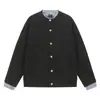 Sudadera con Capucha y Botones a Cuadros Retro Forrada Cuello Redondo para Hombre Otoño Holgada Casual Puños con Parches Parte Superior de Punto