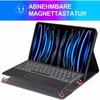 Adecuado para 2025 Lenovo Zhaoyang K10C 10.1 pulgadas Funda Protectora con Teclado Bluetooth Tablet Inalámbrico Táctil Retroiluminado