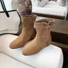 Botas jeans femininas com salto interno, botas Martin plataforma, botinhas, emagrecedoras, estilo western, bico redondo, novas botas casuais baixas, outono/inverno 2026