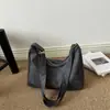 Bolso Cruzado Casual Versátil de Color Sólido, Gran Capacidad, Textura Retro para Mujer, Bolso de Hombro Único para Viajes Diarios, Personalidad