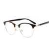 Marco de Metal Retro de Personalidad Unisex Jamie 9507 Armazón para Gafas sin Graduación Gafas de Calle Estilo Pareja