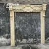 Líneas decorativas de GRC para fachadas exteriores de hoteles, molduras de alféizar de ventana, molduras de puerta, marcos de ventana curvos y procesamiento de componentes prefabricados de cemento