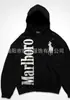 Sudadera con capucha Lavada Americana Otoño Nuevo Patrón de Letras Moderno Holgada Casual Deportiva Cárdigan Chaqueta con Cremallera
