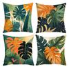 Fundas de Almohada Serie Plantas Suministros del Fabricante, Fundas de Almohada Decorativas Verde Fresco para Hotel y B&B, Cojines de Cabecera para Dormitorio