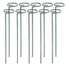 Fijación de Planta Antivuelco Soporte para Flores Soporte de Jardinería Poste Único Jardín Exterior Soporte para Rosas Trepadoras Hortensias Soporte para Flores