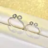 Anillo Maldición de Plata S925 Bessie Anillo Mito de Pareja para Hombres y Mujeres Aro Dorado Aro Dorado Wukong Moda
