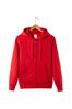 Cárdigan de Otoño e Invierno de Color Puro de 350g para Hombre y Mujer Chaqueta con Forro Polar Sudadera de Manga Larga con Cremallera Estampado de Logo de Color Puro Venta al por Mayor