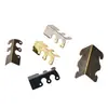 Protectores de Esquina de Hierro Antiguo Retro Estilo Chino, Escuadras Decorativas de Esquina, Embalaje de Caja de Regalo de Madera, Protectores de Esquina y Borde de Ferretería, Protectores de Esquina Vintage