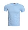 Camiseta de manga corta con cuello redondo de secado rápido para deportes al aire libre, ropa de montañismo, publicidad cultural, impresión de camisetas en blanco DIY.