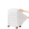 Funda antipolvo para equipaje de tela no tejida, funda protectora universal de cobertura total para maleta de viaje con ruedas, protector antipolvo desechable