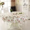 Toalha de mesa redonda, toalha de mesa lavável para sala de jantar, toalha de mesa para mesa de centro, à prova d'água, à prova de óleo, hotel, restaurante, anti-PVC, toalha de mesa quadrada para sala de jantar