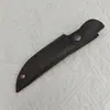 Venta al por mayor de fábrica funda protectora funda para cuchillo cargador de cuchillos todo tipo de funda de cuero PU funda protectora para la punta del cuchillo de deshuesar funda de almacenamiento de vaina
