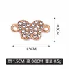 Exquisita Serie de Mariposas Incrustadas de Diamantes Collares, Pulseras, Colgantes y Accesorios DIY Directo del Fabricante, Disponibles para Lotes Mixtos y Ventas Transfronterizas