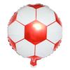 Globo de aluminio de 18 pulgadas para fútbol, decoración para fiestas, bares y copas del mundo, venta al por mayor