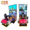 Equipo de interior para arcade de carreras comercial a gran escala para dos jugadores transfronterizo, consola de juegos inteligente para adultos y niños