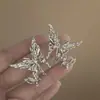 ¡Sueño de Mariposa! Aretes de Mariposa de Metal, Diseño de Nicho Retro Francés de Alta Gama, Elegantes Aretes para Vacaciones